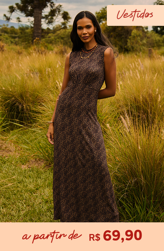 Vestidos a partir de R$ 69,90